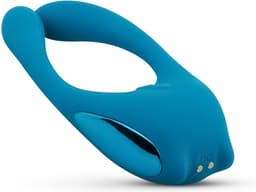 EasyToys - Flexibele Koppel Vibrator - Vibrators voor Vrouwen en Mannen - Sex Toys voor Vrouwen - Vibrators - Blauw — thumbnail 5