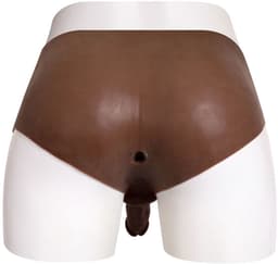 XX-DreamToys - Bodysuit - Female to Male - Drag - Ultra Realistisch Onderlichaam met Penis - Bruin S — thumbnail 4
