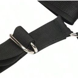 Bdsm Band Verstelbare Hand, Nek En Been Strekken Klassieke Zwarte Nylon Buiten Fitness Hangende Oefening Armband, Paar Geschenk — thumbnail 5