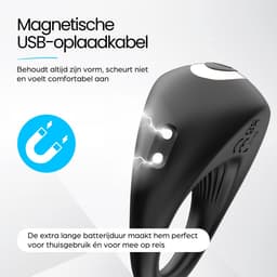 IVY LUX Cockring Vibrerend voor Koppels NXT - Next Generation Vibrator - Hoogwaardige Penisring – Krachtige Vibrator voor Duo Genot – Oplaadbaar, Waterdicht & Comfortabel — thumbnail 6