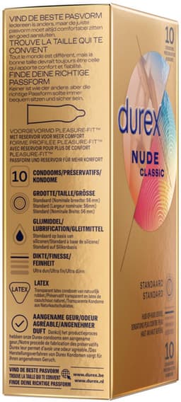 Durex Condooms Nude 10st - 3 Stuks - Voordeelverpakking — thumbnail 10