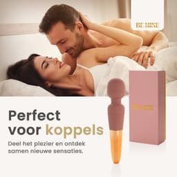 Be Mine Pleasure - Vibrator - Vibrator voor Vrouwen - Wand Massage - Sex Toys voor Vrouwen - 20 Trilfuncties - 8 Snelheids Frequenties - IPX6 Waterdicht — thumbnail 8