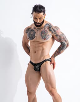 L4CE by C4M - Bikini Bulge - Zwart — thumbnail 5