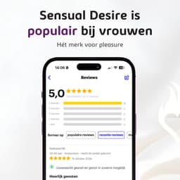 Sensual Desire® Purple Dream – Clitoris Stimulator met Tongbeweging – Stotende Dildo Vibrator – Dual Action – 10 Standen — thumbnail 10
