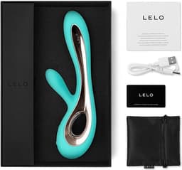 LELO SORAYA 2 – Rabbitstimulator – Waterdicht – Draadloos – Aqua — thumbnail 12