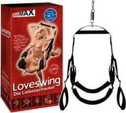 Joy Division Love Swing Seksschommel - Zwart — thumbnail 1