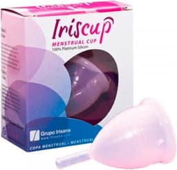 IRISCUP - LARGE PINK MONTH CUP + FREE STERILIZER BAG — thumbnail 2