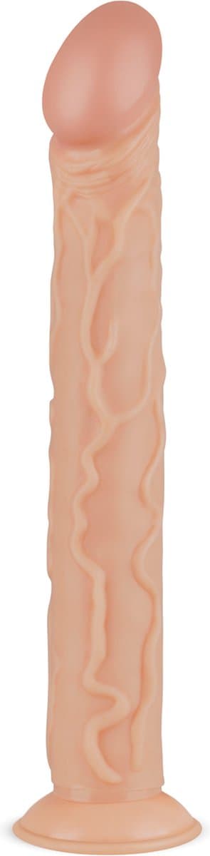 Real Fantasy - Shawn - Realistische Dildo met Zuignap - 35 cm - Dildo - Dildo's - Sex Toys voor Vrouwen en Mannen - Dildo Mannen Anaal - Beige — afbeelding 1