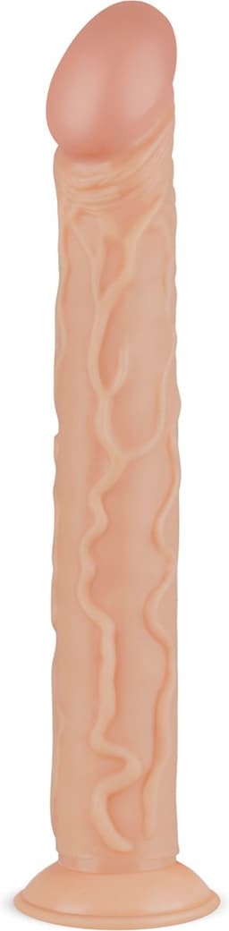 Real Fantasy - Shawn - Realistische Dildo met Zuignap - 35 cm - Dildo - Dildo's - Sex Toys voor Vrouwen en Mannen - Dildo Mannen Anaal - Beige — thumbnail 1