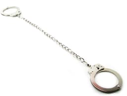 Pipedream Fetish Fantasy HandBoeien Metal Leg Cuffs zilver — thumbnail 2