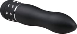 Easytoys Mini Vibrator Glad - Zwart — thumbnail 4