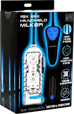 Lovebotz - Mini Handheld Milker - Masturbatiespeeltje — thumbnail 5
