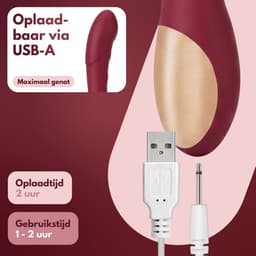 Humery® Vibrator voor Vrouwen – Buigbare G-Spot Vibrator – Clitorale Vibrator – Flexibel Siliconen Seksspeeltje – 12 Vibratiestanden – Stil – Voor Solo- en Partnergebruik — thumbnail 2