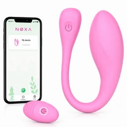 NØXA Play - Vibrerend Ei - App - Afstandsbediening - G-spot & Clitoris Vibrator - Vibrators voor Vrouwen - Remote Vibrator Tril Ei - Seksspeeltjes voor Koppels - Vibrerend Ei met App - 2 in 1 - Roze — thumbnail 1