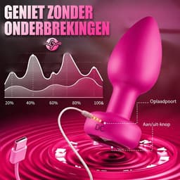 Luxe Vibrerende Buttplug Set – App Bestuurbaar – Anaal Plug — thumbnail 2