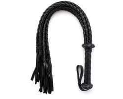 Smart Moves - Cat O Nine Flogger - Gevlochten - 75 cm - Zwart