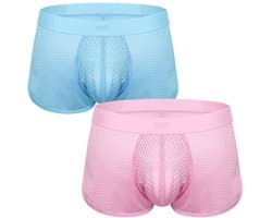 SUKREW Net Shorts Multipack 1x Breeze Blue + 1x Summer Pink - MAAT M