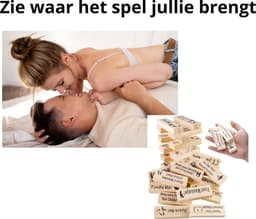 Jenga - XXL - Sex spel - Sex spelletjes - Nederlandse versie — thumbnail 2