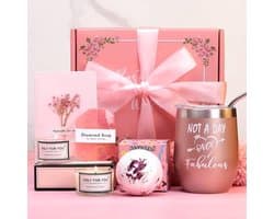 Grappig Verjaardagscadeau voor Vrouwen - Luxe Geschenk Set voor Verjaardag en Feestdagen