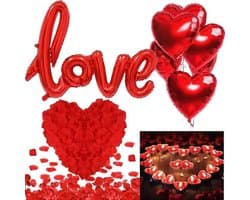 Complete Romantische Decoratieset voor Valentijnsdag en Huwelijksaanzoek