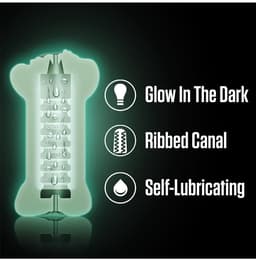 Blush - Tasha Glow in the Dark Masturbator Sleeve - Beige — thumbnail 5