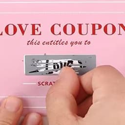 Romantische bonnen set - Liefdeskaarten koppels - Relatie versterken - 20 kraskaarten - 15 x 12 cm - Roze — thumbnail 2