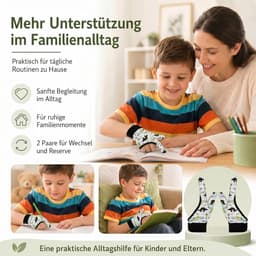 Handschoenen voor kinderen om op de duim te zuigen en 5-13 jaar lang met duimzuigen te stoppen. (#3) — thumbnail 2