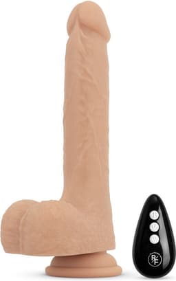 Real Fantasy - Bryce Stotende, Verwarmbare en Vibrerende Dildo — thumbnail 1