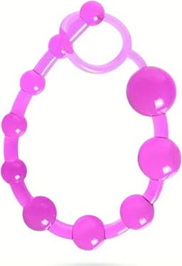Anale Kralen I Anal Beads I Buttplug I Anaal Plug I Butt Plug I I Gevorderen I 10 Kralen I 31 CM Lengte I 25 CM Inbrenglengte I Siliconen I Roze — thumbnail 4