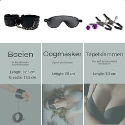 BDSM Bondagesets - Sex Toys voor Koppels - Seksspeeltjes voor mannen en vrouwen - Sex Pakket en Bondage Toys — thumbnail 3