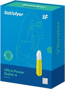 Satisfyer, minivibrator, 'Ultra Power Bullet 4', 10 cm, waterdicht, oplaadbaar, medische siliconen — thumbnail 3