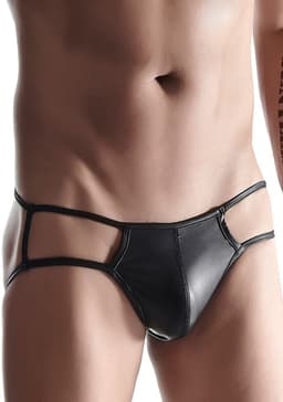 Wetlook Men's briefs - Black — thumbnail 1