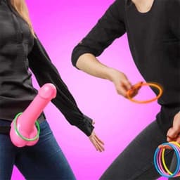 Piemel ringwerpen - penis ringwerpspel - vrijgezellenfeest artikelen - man - vrouw - spelletjes voor volwassenen — thumbnail 3