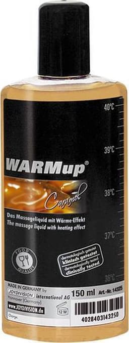 Joy Division-Warmup Karamell - 150 ml - Massageolie — thumbnail 8