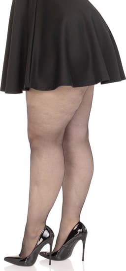 Leg Avenue - Spandex Visnet panty - Zwart — thumbnail 4