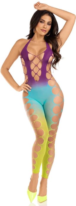 Ombre footless bodystocking — thumbnail 1