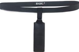 BNDGx® - 100% LATEX open kruis broek penis sleeve bondage slip - Maat XS - Zwart BDSM sexy glans BDSM Rubber Fetish SM erotische ondergoed — thumbnail 5