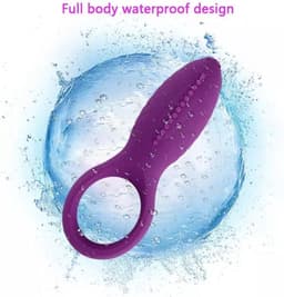 Vibrerende Cockring - silicone penis ring- G-spot stimulator -Paars — thumbnail 4