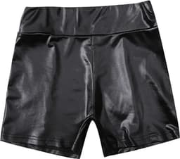 Faux lederen stretching short - Elastisch - BDSM Broekje - Sexy lingerie - Voor haar - Hoge Taille - Porno - Uitdagend — thumbnail 6