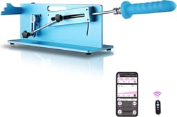 PRO 5 Premium Seksmachine TableTop KlicLok® Smart App Blauw — thumbnail 5