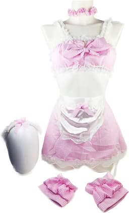 BamBella ® Sexy erotische made uniform - Maat One size - Rollenspel kleding outfit dames — thumbnail 2