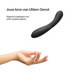 Eva® Arc - Gebogen Design Vibrator - Intense Clitoris & G-spot Stimulator - Spannende Luisterverhalen - Vibrators voor Vrouwen & Koppels - Stijlvolle Dildo - Premium Sex Toys voor Vrouwen - Cadeau voor vrouw - Obsidian Black — thumbnail 5