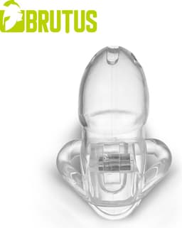 BRUTUS Stealth Cage - Chastity Cage Kuisheidskooi - Clear — thumbnail 2
