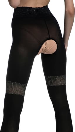 Panty Open Kruis Glamour 80Den Maat: L/XL — thumbnail 2