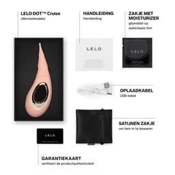 LELO DOT Cruise – Clitorale Vibrator – Elliptische Beweging – Cruise Control – Peach Please — thumbnail 4