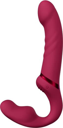 Lovense - Lapis Strapless Strap-on Vibrator - Roze — thumbnail 1