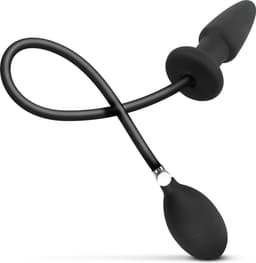 Opblaasbare Anaal Plug - Zwart — thumbnail 3