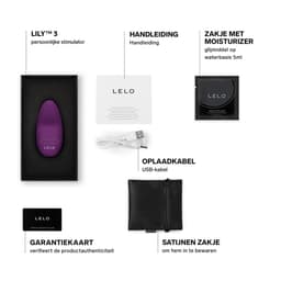 LELO LILY 3 – Mini-Vibrator – 10 Genotsinstellingen – Waterdicht – Dark Plum — thumbnail 2