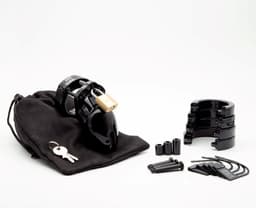 CB-X - CB6000S (Small) Kuisheidskooi - Peniskooi - zwart — thumbnail 3