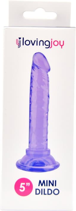 Power Escorts Realistic Mini Dildo – 15 cm – Paars – N12193 — thumbnail 4